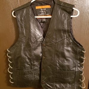 Rocky ranch hide vest